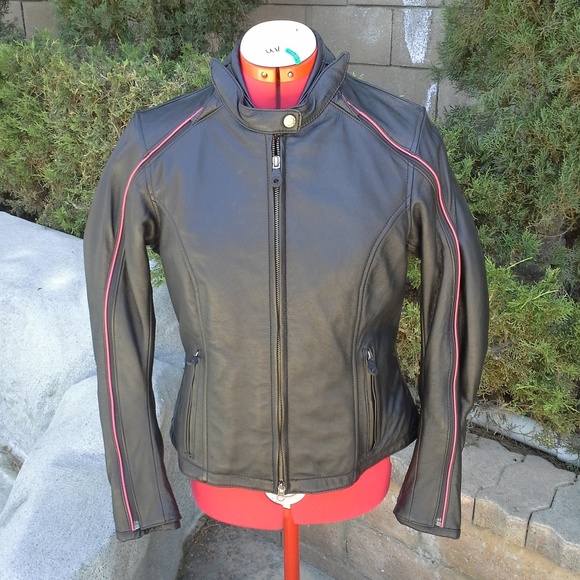 Harley Davidson convertible leather jacket - Picture 4 of 8